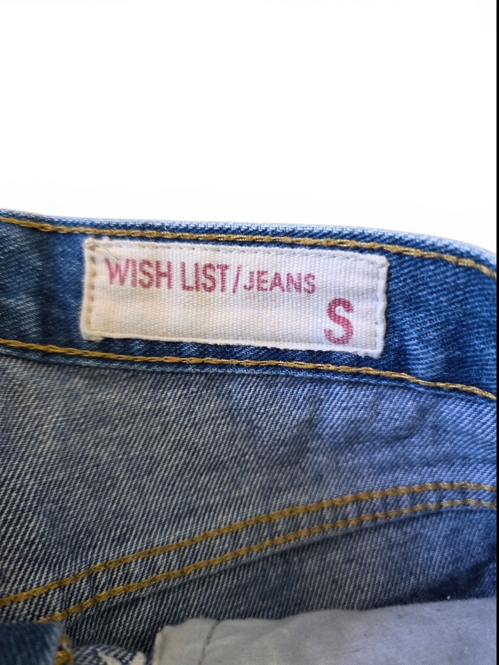 Wish List High-Rise Star Embroidered Distressed Denim Shorts - Light Blue - Picture 3 of 7